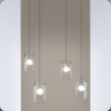 vesoi barattolo design lampa ambi light